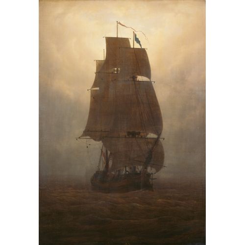 Caspar David Friedrich, Sailing Ship