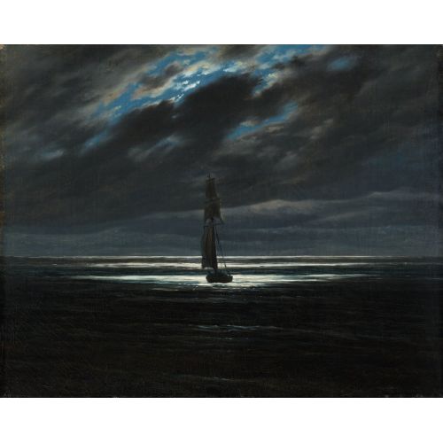 Caspar David Friedrich, Ay Işığıyla Deniz Manzarası