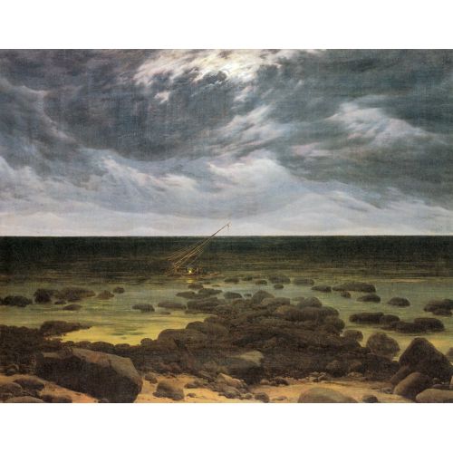 Caspar David Friedrich, Ay Işığıyla Deniz Kıyısı