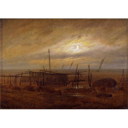 Caspar David Friedrich, Deniz Kıyısı Ayışığı