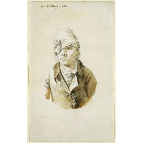 Caspar David Friedrich, Self-Portrait With A Tied Head Romance Art Movements Caspar David Friedrich, Self-portrait with a Tied