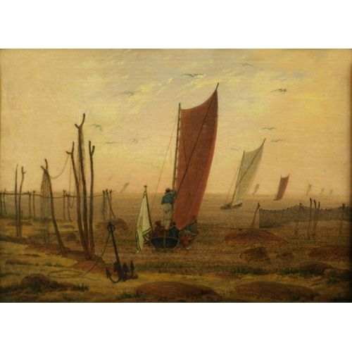 Caspar David Friedrich, Gemiler Caspar David Friedrich, Gemiler