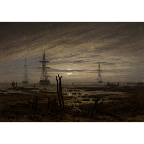 Caspar David Friedrich, Çapa Altında Gemi Caspar David Friedrich, Çapa Altında Gemi