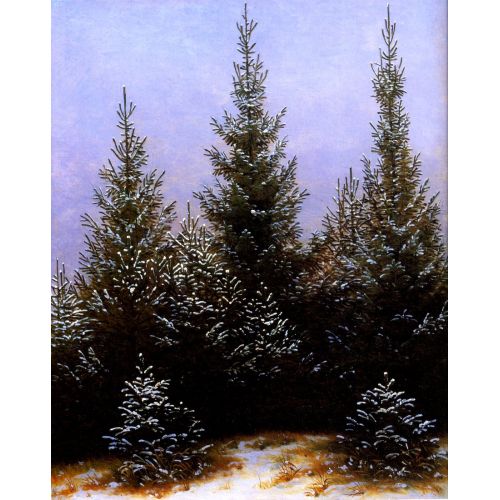 Caspar David Friedrich, Karlı Çam Ormanları