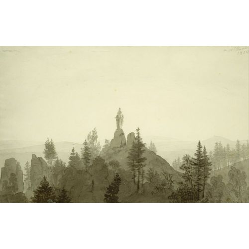 Caspar David Friedrich, Dağlardaki Meryem Ana Heykeli Caspar David Friedrich, Dağlardaki Meryem Ana Heykeli