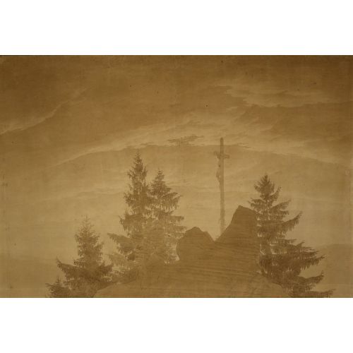 Caspar David Friedrich, Dağlardaki Haç 2 Caspar David Friedrich, Dağlardaki Haç 2