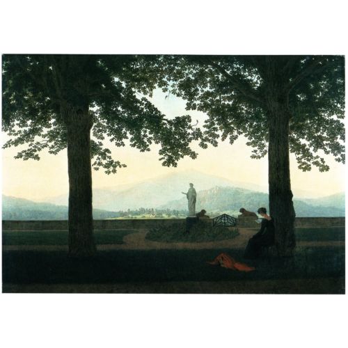 Caspar David Friedrich, Bahçe Terası