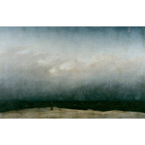 Caspar David Friedrich, The Monk By The Sea Romance Art Movements Caspar David Friedrich, The Monk by the SeaThe artwork titled
