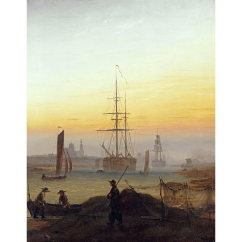 Caspar David Friedrich, Greifswald Limanı Caspar David Friedrich, Greifswald Limanı