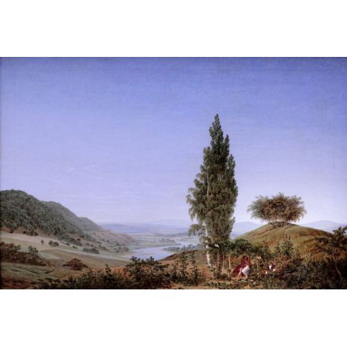 Caspar David Friedrich, The Summer Romance Caspar David Friedrich, The Summer Romance Art Movements Caspar David Friedrich, The SummerSubject of the work: The Summer by