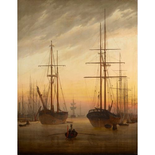 Caspar David Friedrich, Bir Liman Manzarası