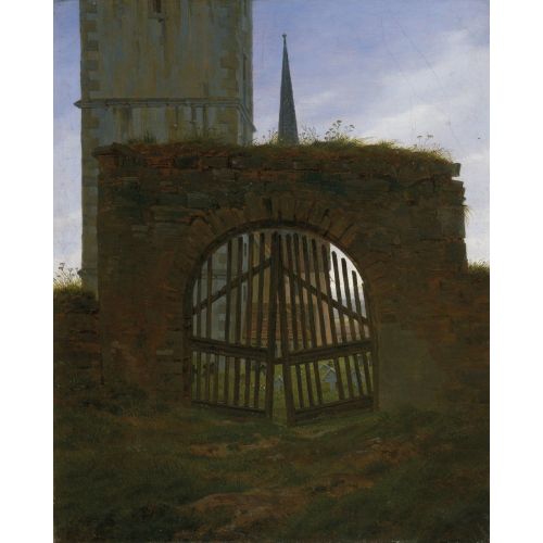 Caspar David Friedrich, Cemetery Gate