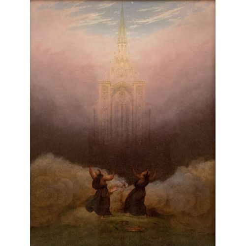 Caspar David Friedrich, Hristiyan Kilisesi'nin Vizyonu Caspar David Friedrich, Hristiyan Kilisesi'nin Vizyonu