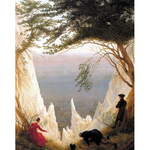 Caspar David Friedrich, Chalk Cliffs On Rugen