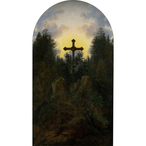 Caspar David Friedrich, Cross In The Mountains 2