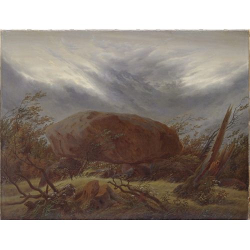 Caspar David Friedrich, Dolmen In The Fall