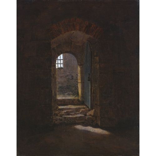Caspar David Friedrich, Doorway In Meissen