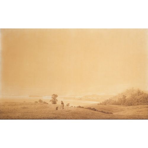 Caspar David Friedrich, Eastern Coast Of Rugen Island With Shepherd