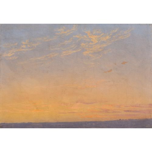 Caspar David Friedrich, Akşam Manzarası Caspar David Friedrich, Akşam Manzarası