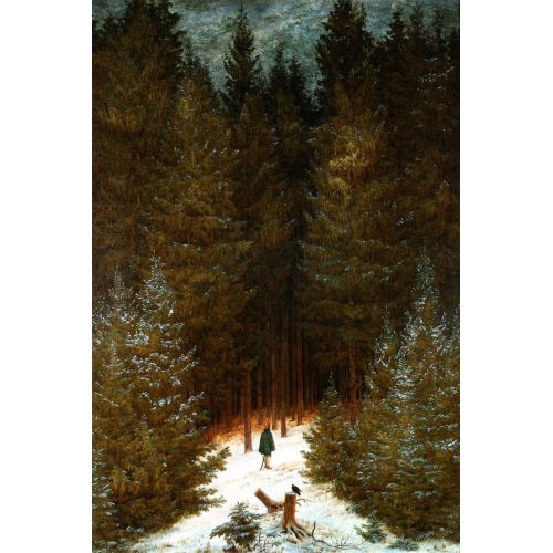 Caspar David Friedrich, Hunter In The Forest