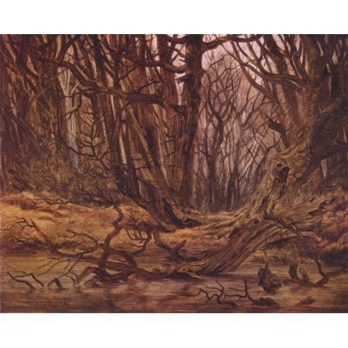 Caspar David Friedrich, In The Forest, Late Autumn