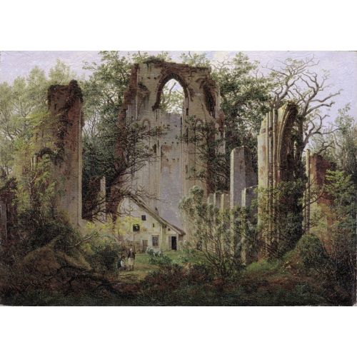Caspar David Friedrich, Monastery Ruin Eldena Caspar David Friedrich, Monastery Ruin Eldena