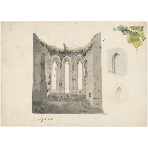 Caspar David Friedrich, Monastery Ruins On The Oybin Caspar David Friedrich, Monastery Ruins On The Oybin