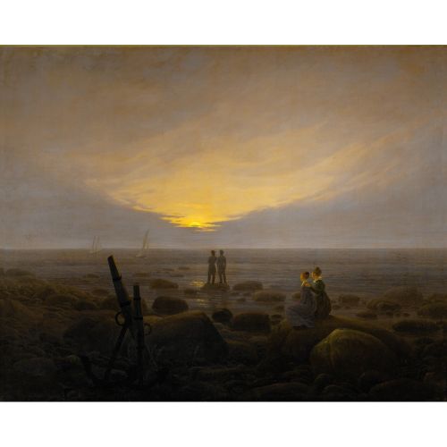 Caspar David Friedrich, Deniz Üzerinde Ay Doğuşu