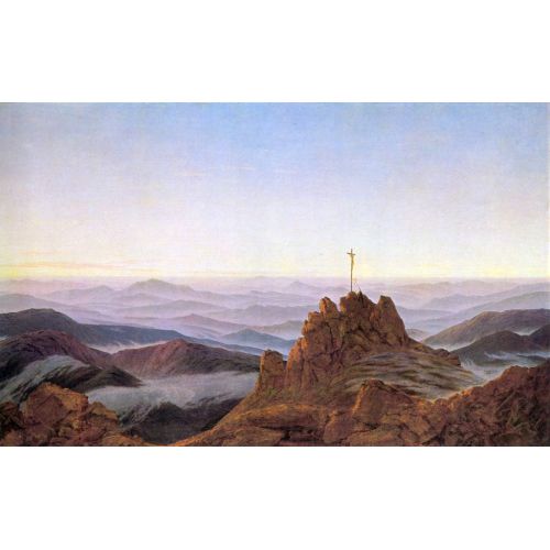 Caspar David Friedrich, Dev Dağları'nda Sabah