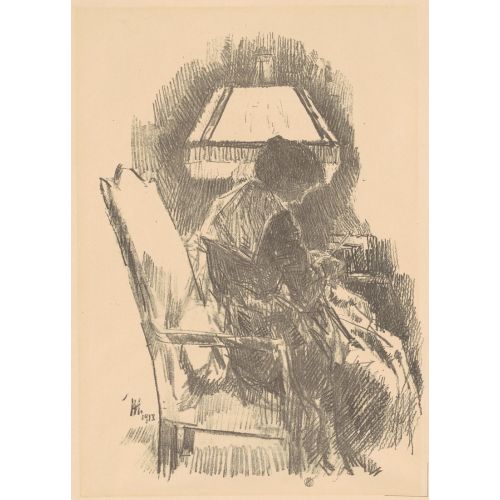Childe Hassam, Bayan Hassam Örme Childe Hassam, Bayan Hassam Örme