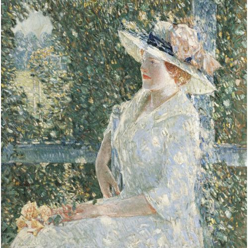 Childe Hassam, An Outdoor Portrait Of Miss Weir Impressionism Childe Hassam, An Outdoor Portrait Of Miss Weir Impressionism Art Movements Childe Hassam, An Outdoor Portrait of Miss WeirThe