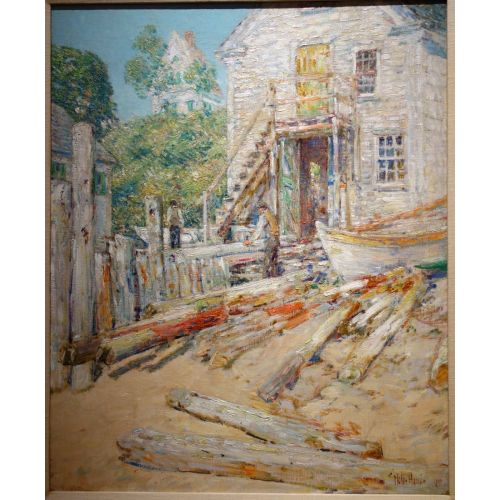Childe Hassam, Armador Dükkanı İş Sahası Yığın