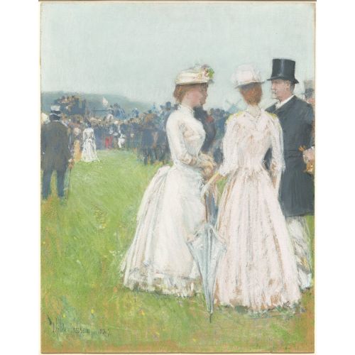 Childe Hassam, At The Grand Prix Paris Impressionism Childe Hassam, At The Grand Prix Paris Impressionism Art Movements Childe Hassam, At the Grand Prix Paris Childe Hassams At the