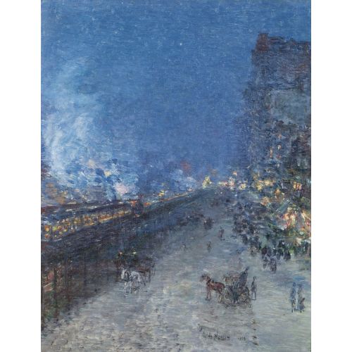 Childe Hassam, The El New York