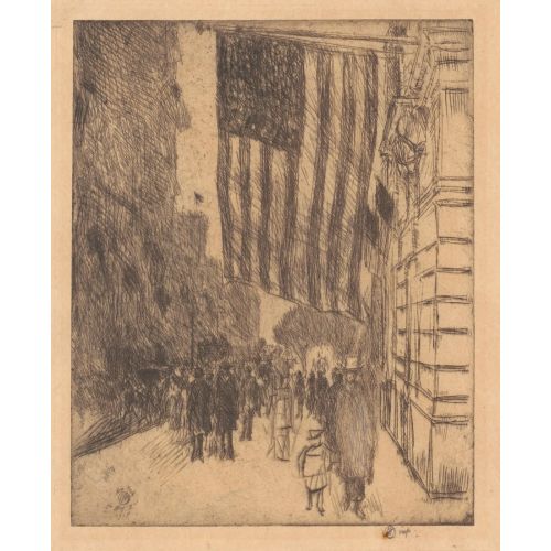 Childe Hassam, Bayrak Childe Hassam, Bayrak