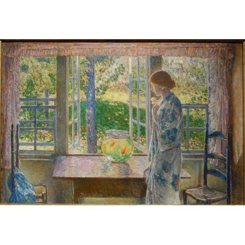 Childe Hassam, Akvaryum Balığı Penceresi