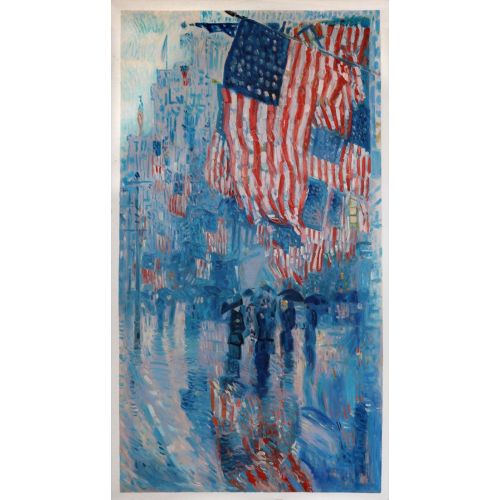 Childe Hassam, Avenue Yağmur