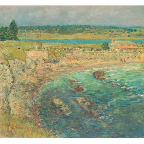 Childe Hassam, Bailey's Plajı Yeni Liman Childe Hassam, Bailey's Plajı Yeni Liman
