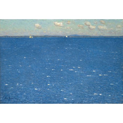 Childe Hassam, Batı Rüzgarı Appledore Childe Hassam, Batı Rüzgarı Appledore