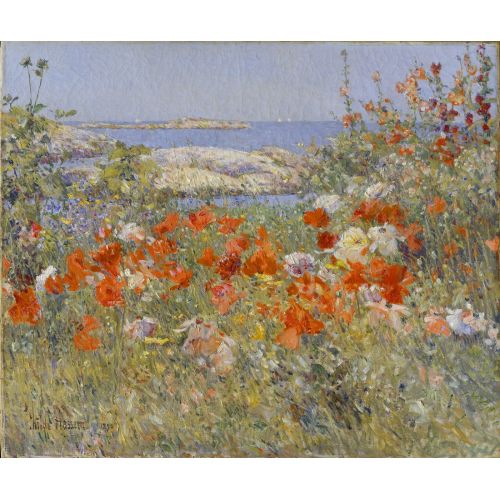 Childe Hassam, Celia Thaxter'ın Bahçesi Childe Hassam, Celia Thaxter'ın Bahçesi