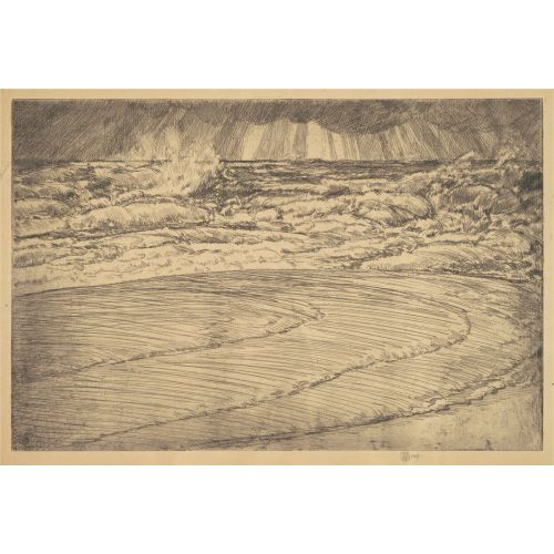Childe Hassam, Ağır Sörf Yüksek Gelgit Easthampton
