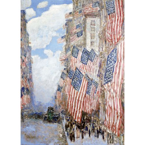 Childe Hassam, American Flag Impressionism Childe Hassam, American Flag Impressionism Art Movements Childe Hassam, American FlagChilde Hassams American Flag is a work