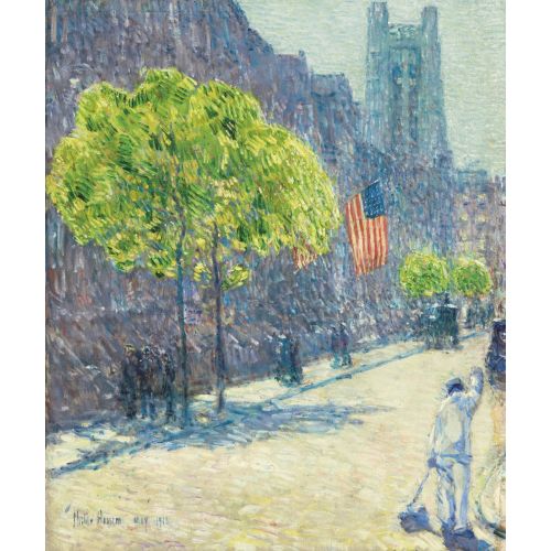 Childe Hassam, Just Off The Avenue Fifty Third Street May Impressionism Childe Hassam, Just Off The Avenue Fifty Third Street May Impressionism Art Movements Childe Hassam, Just Off the Avenue Fifty
