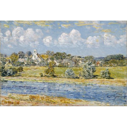 Childe Hassam, Landscape At Newfields New Hampshire Impressionism Childe Hassam, Landscape At Newfields New Hampshire Impressionism Art Movements Childe Hassam, Landscape at Newfields New
