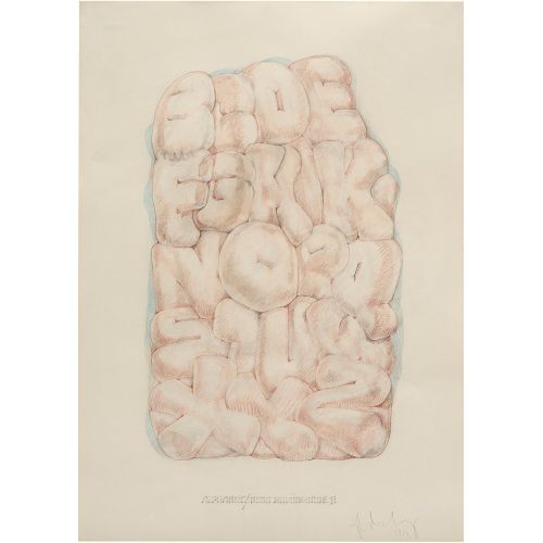 Claes Oldenburg, Alfabe-İyi Mizah Claes Oldenburg, Alfabe-İyi Mizah