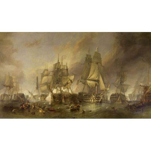 Trafalgar Savaşı, Clarkson Stanfield Trafalgar Savaşı, Clarkson Stanfield