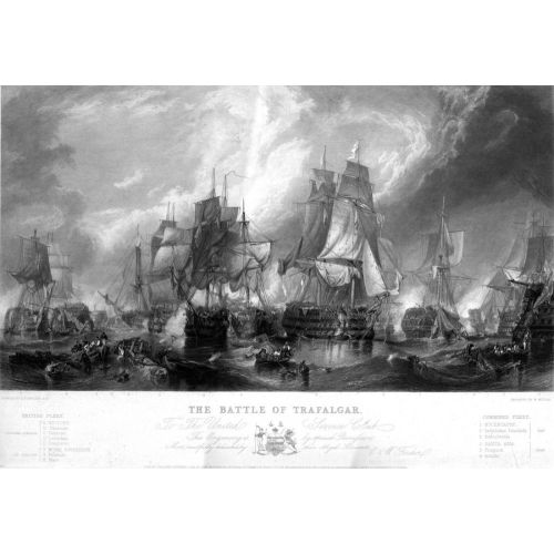 Battle Of Trafalgar, Engraving