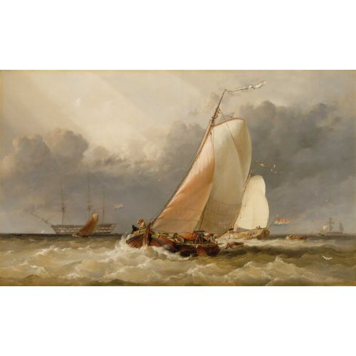 Dutch Yachting Onthe Zuider Zee, Clarkson Stanfield