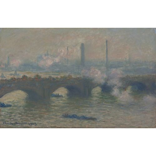 Claude Monet, Waterloo Bridge Claude Monet, Waterloo Bridge