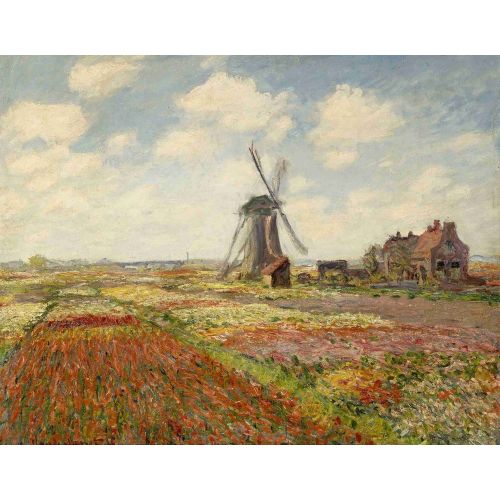 Claude Monet, A Field Of Tulips In Holland Claude Monet, A Field Of Tulips In Holland
